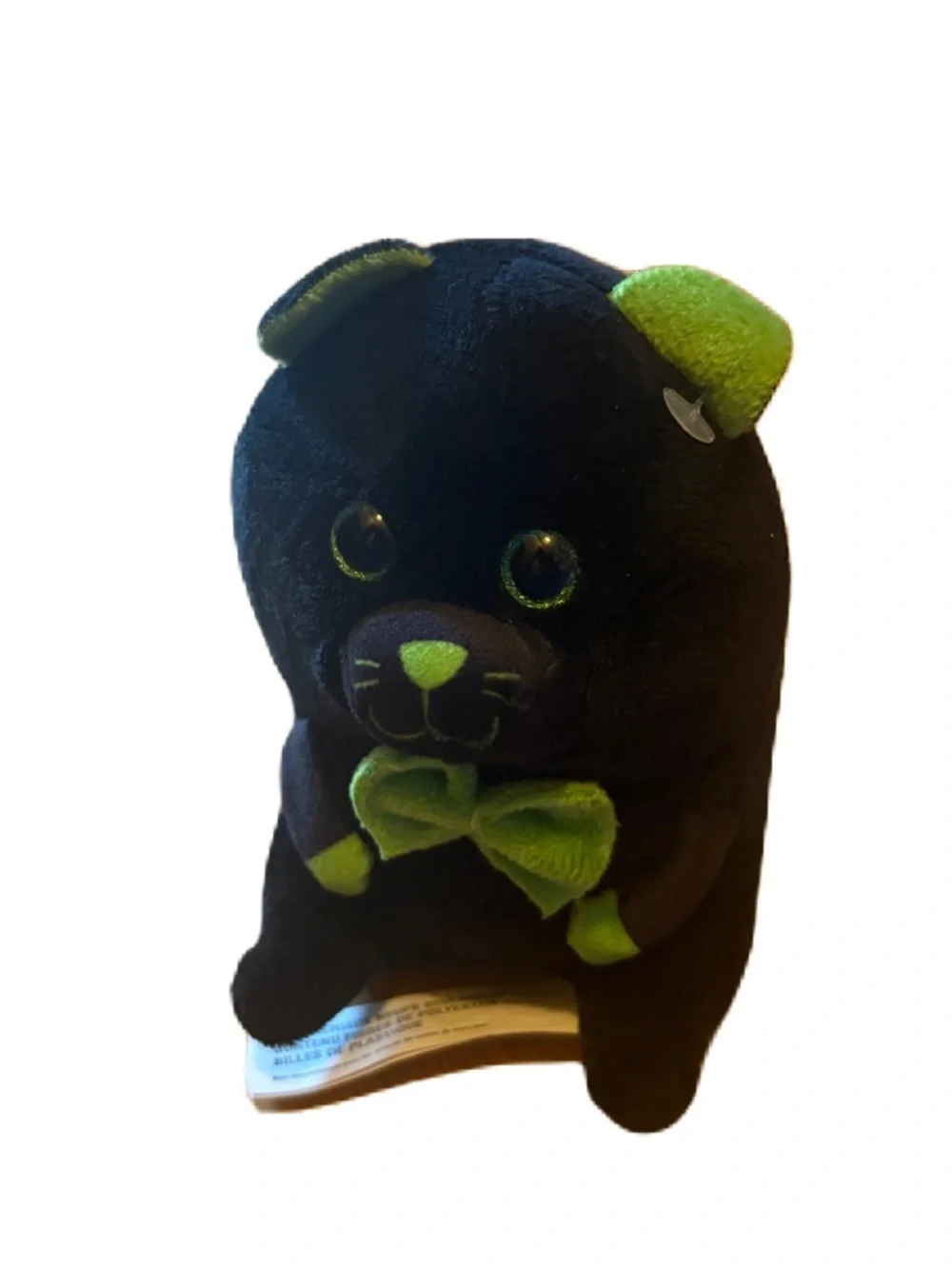Belly Black Green Plush Stuffed Animal